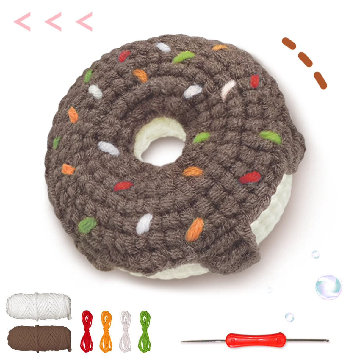 Kit crochet donut — décoration gourmande