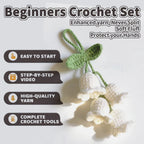 Kit crochet pendentif brin de muguet