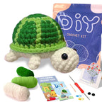 Kit crochet tortue — peluche amigurumi pour débutants