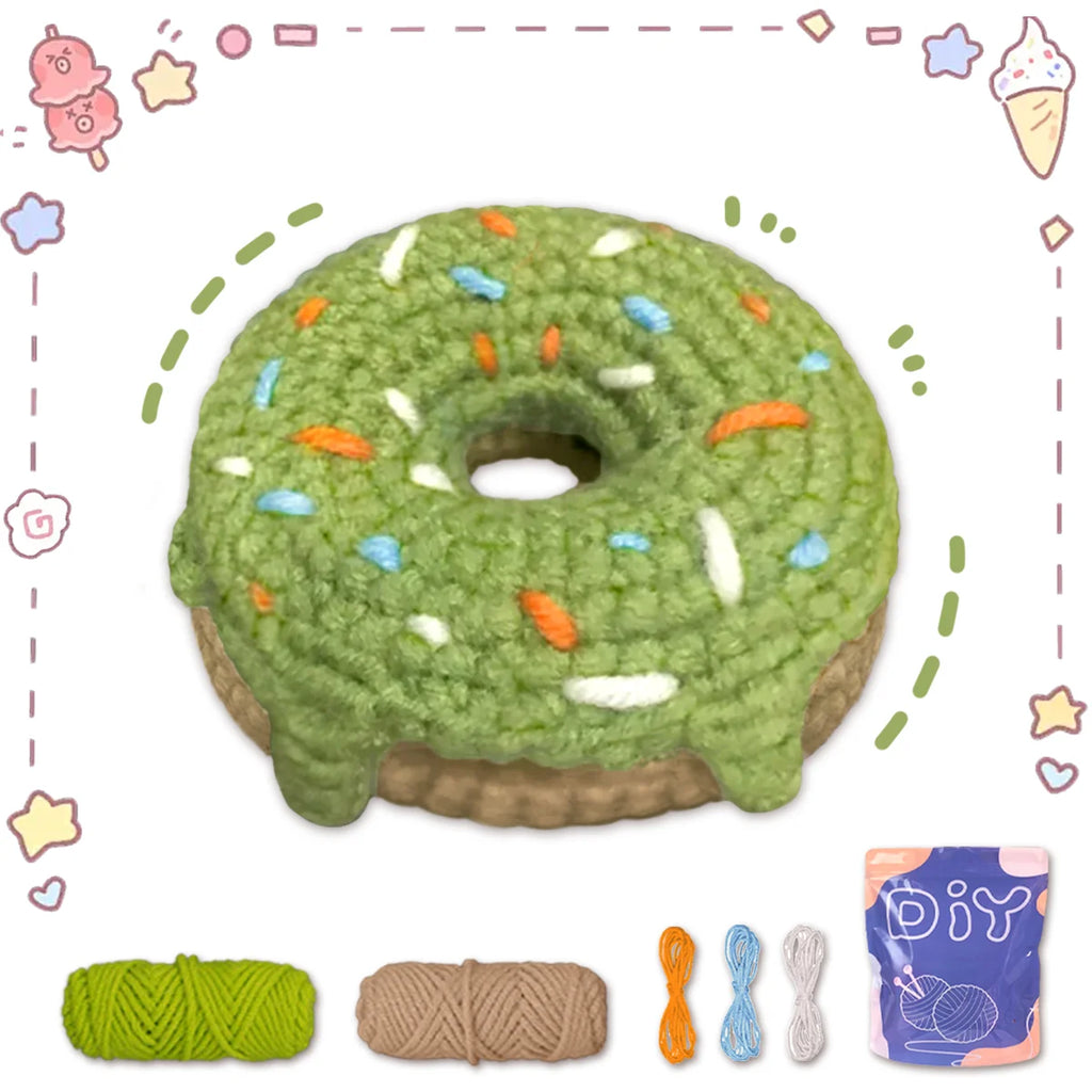 Kit crochet donut — décoration gourmande