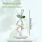 Kit crochet pendentif brin de muguet