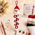 Kit crochet spirale — Bonhommes de neige à suspendre