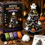 Kit crochet arbre d'Halloween — décoration de table