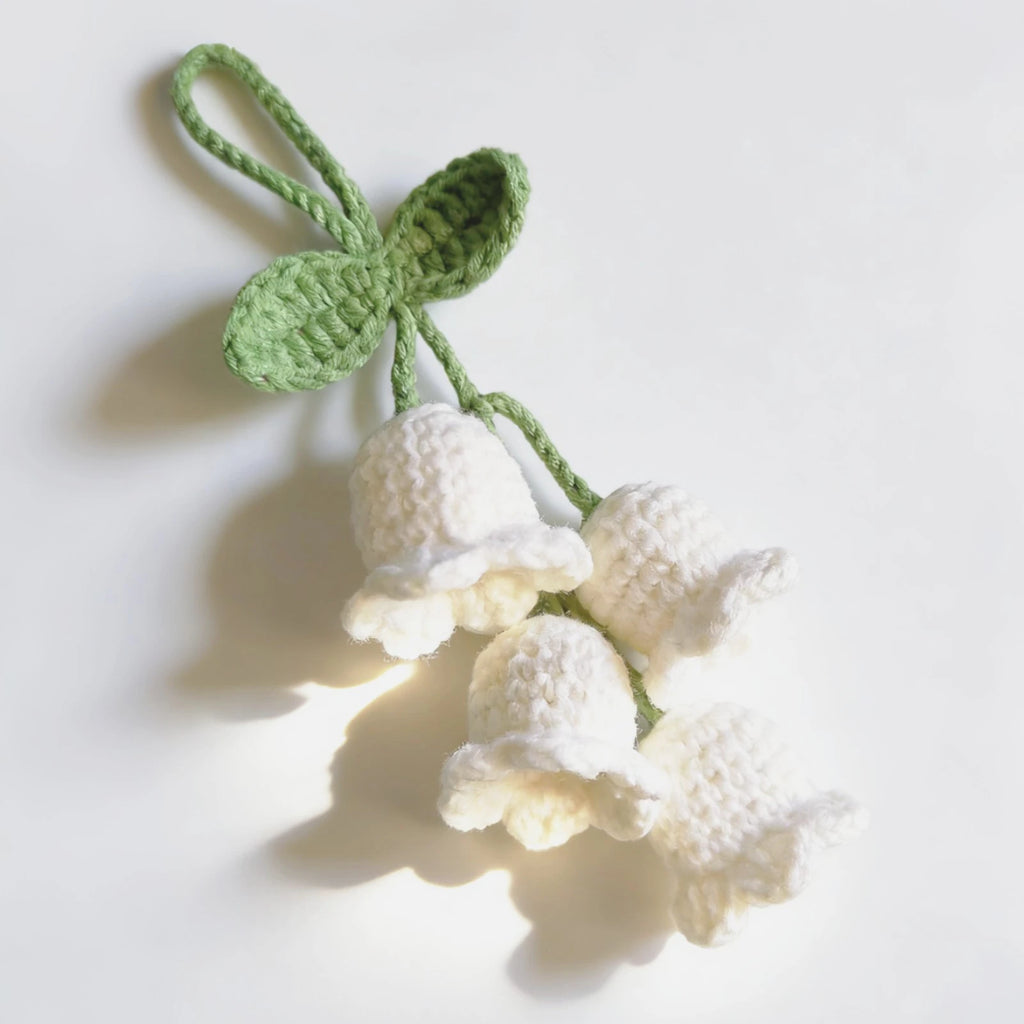 Kit crochet pendentif brin de muguet