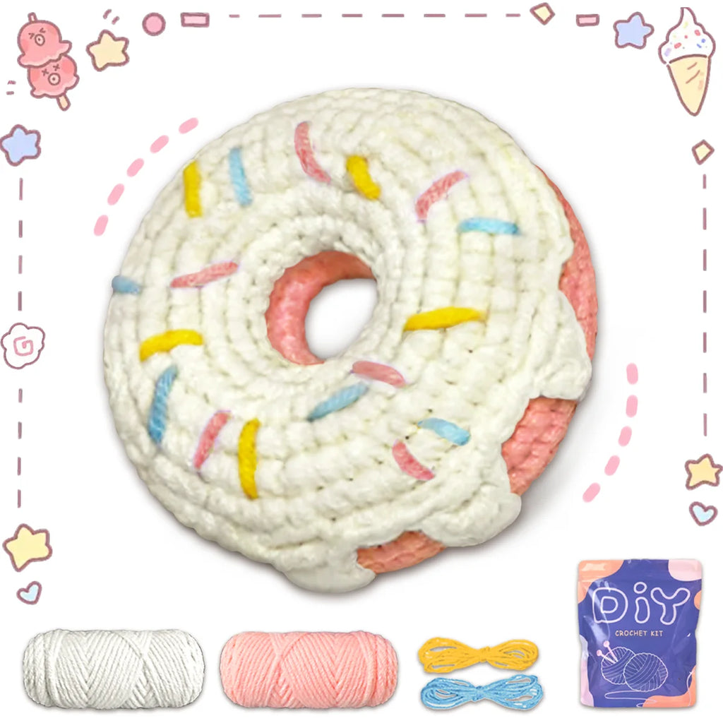 Kit crochet donut — décoration gourmande